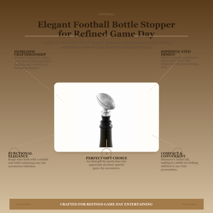Football Bottle / Wine Stopper 11