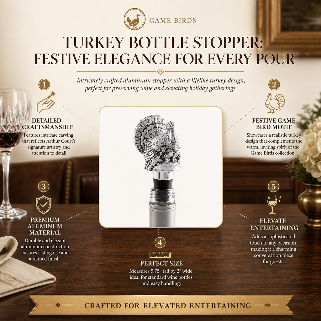 Turkey Bottle Stopper 15