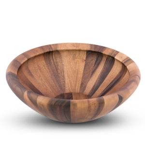 Salinas Style Wooden Acacia Salad Bowl Large