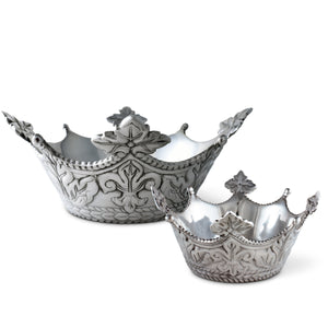 Mardi Gras Crown Serving Bowl