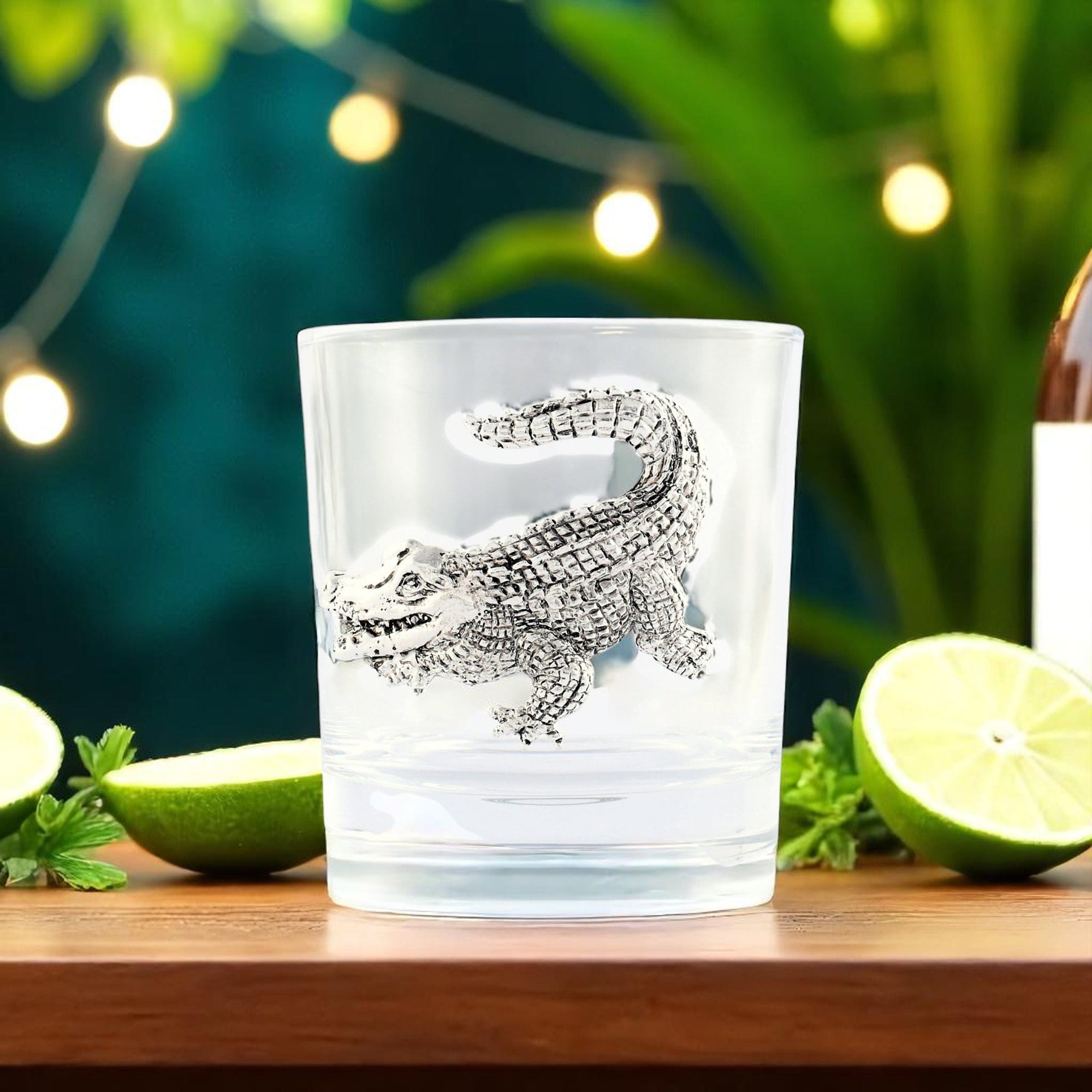 Arthur Court Alligator Alligator Bar Glasses Set of 4