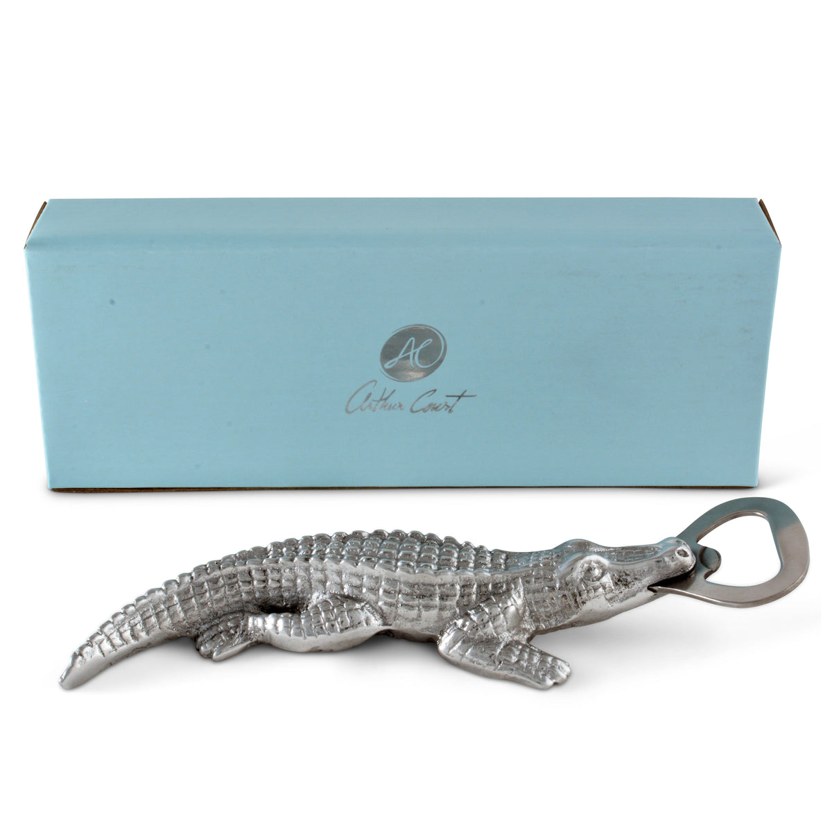 Arthur Court Alligator Alligator Bottle Opener