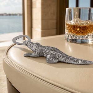 Arthur Court Alligator Alligator Bottle Opener