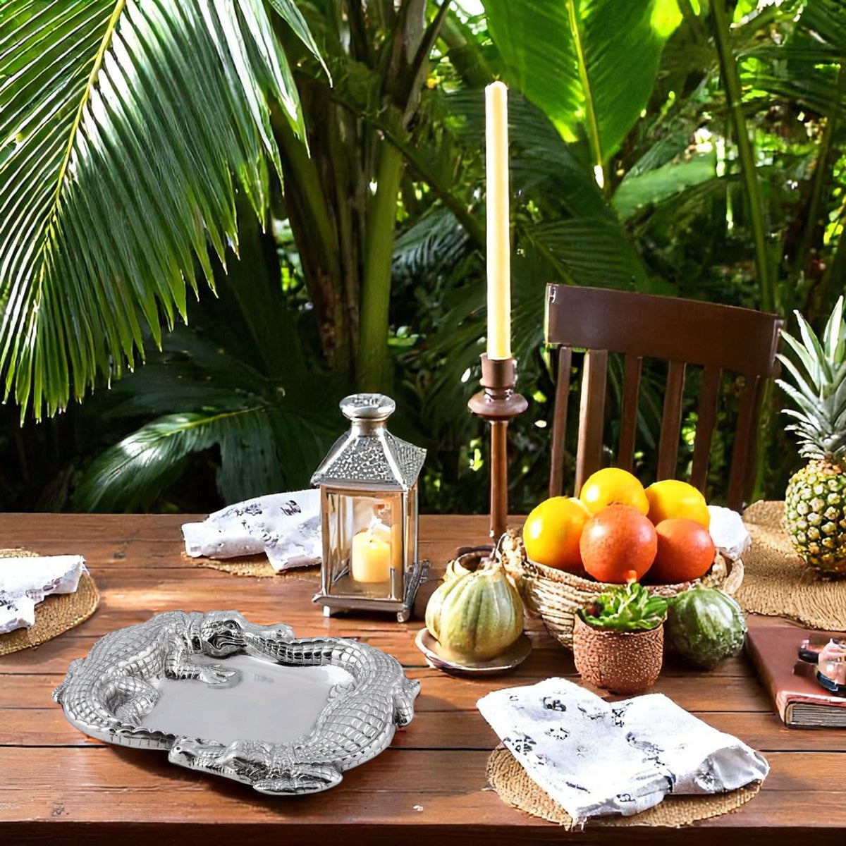 Arthur Court Alligator Alligator Catchall