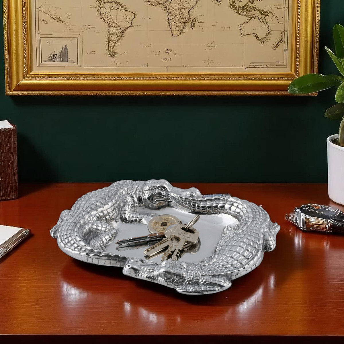 Arthur Court Alligator Alligator Catchall