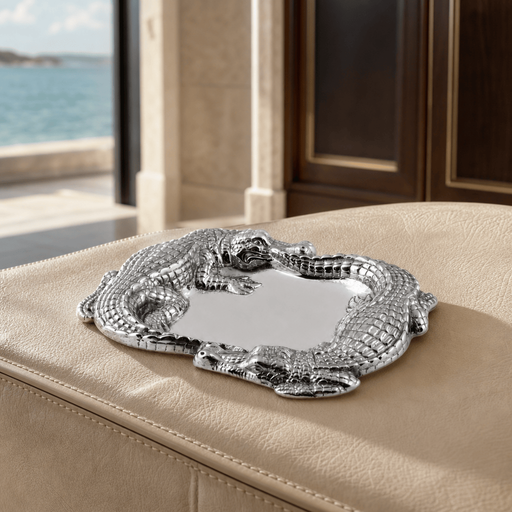 Arthur Court Alligator Alligator Catchall