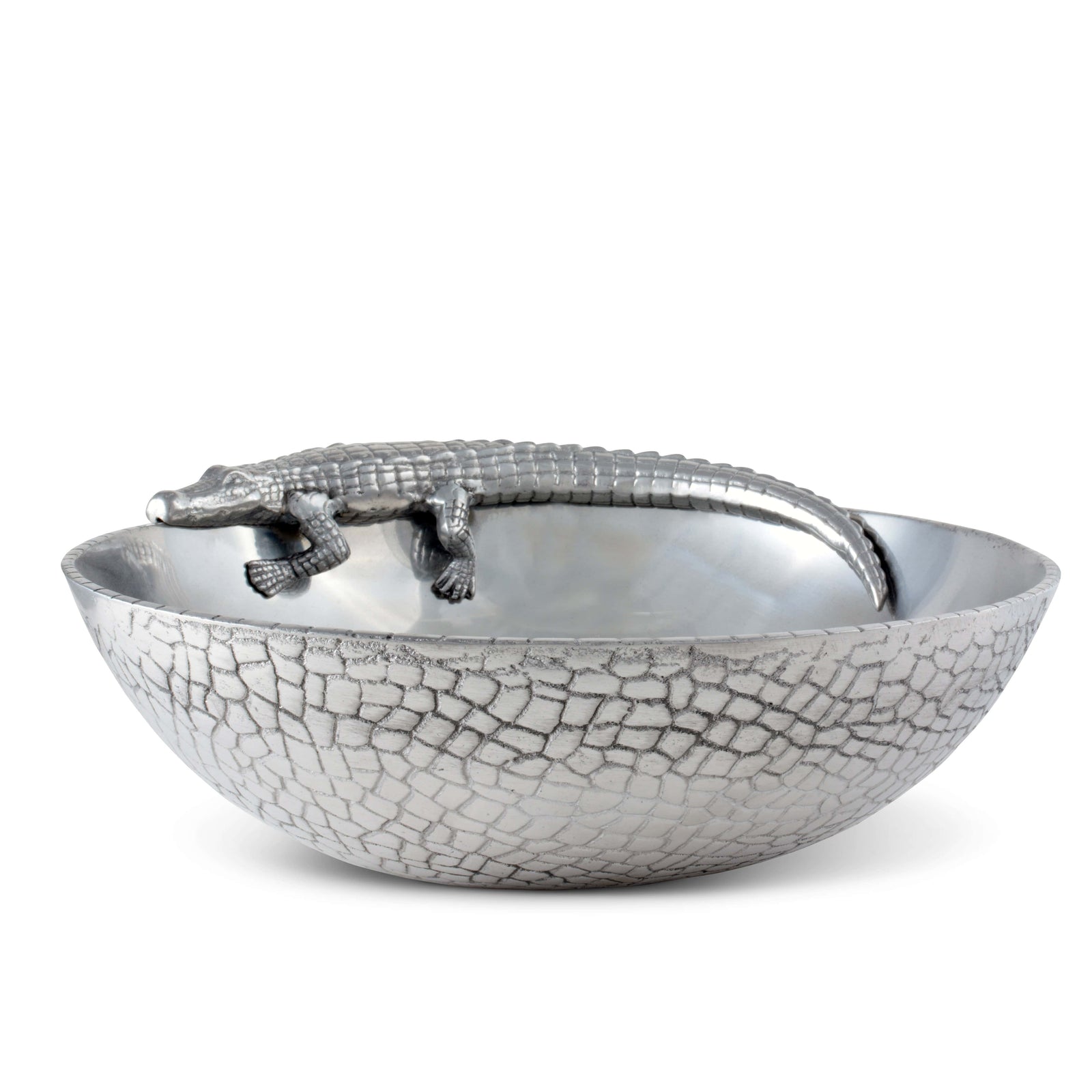 Arthur Court Alligator Alligator Figural 12 Bowl