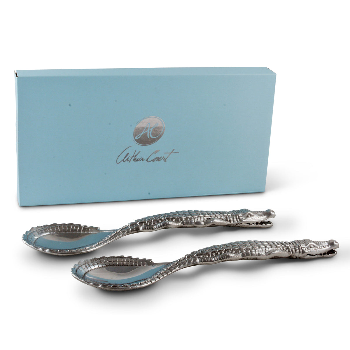 Arthur Court Alligator Alligator Figural Serving Set