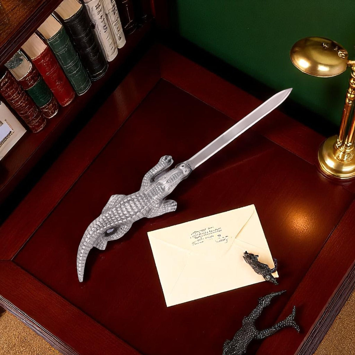 Arthur Court Alligator Alligator Letter Openers
