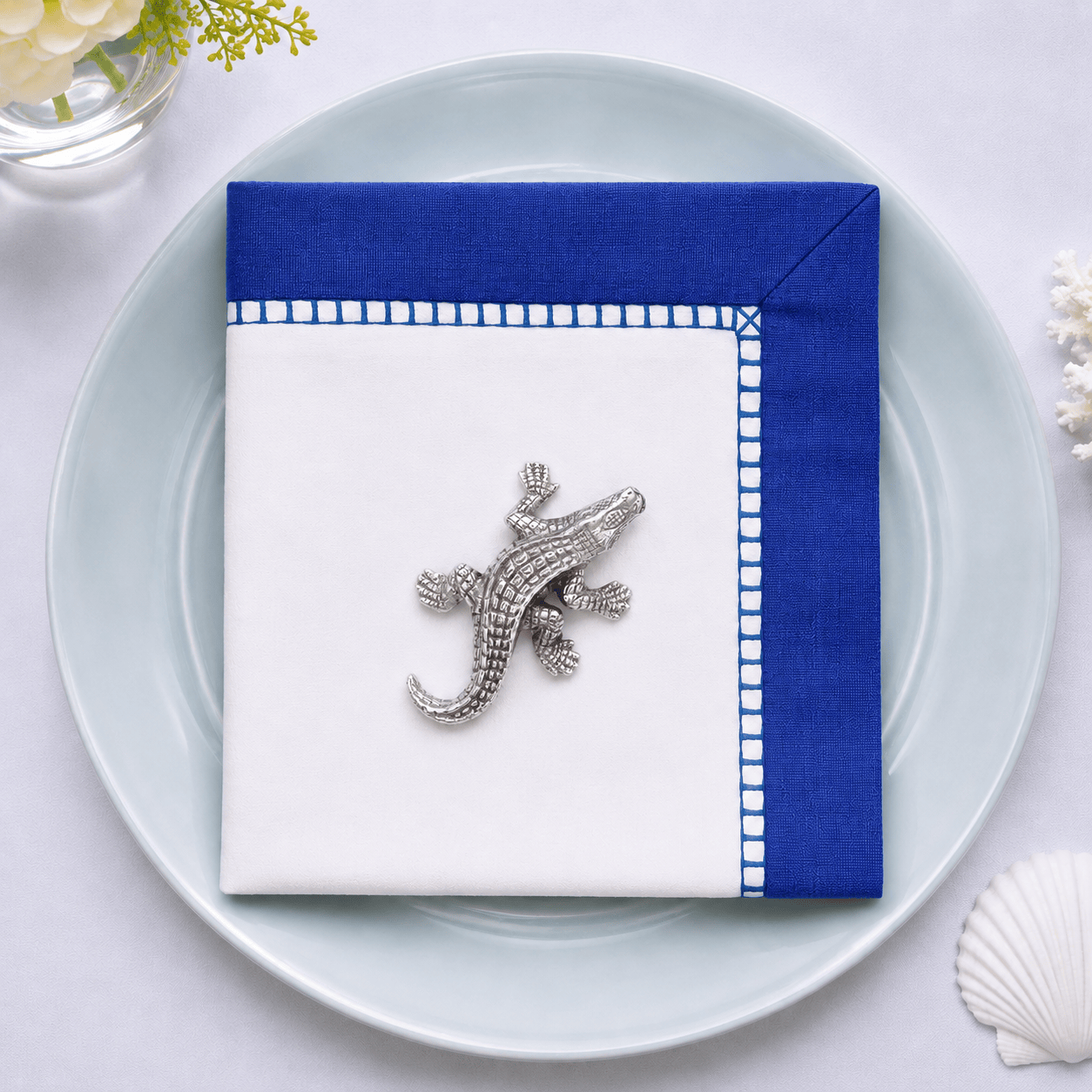 Arthur Court Alligator Alligator Napkin Weight