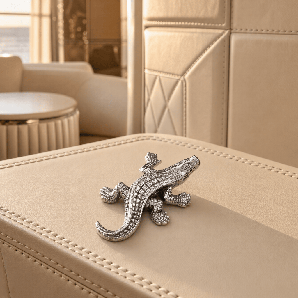 Arthur Court Alligator Alligator Napkin Weight