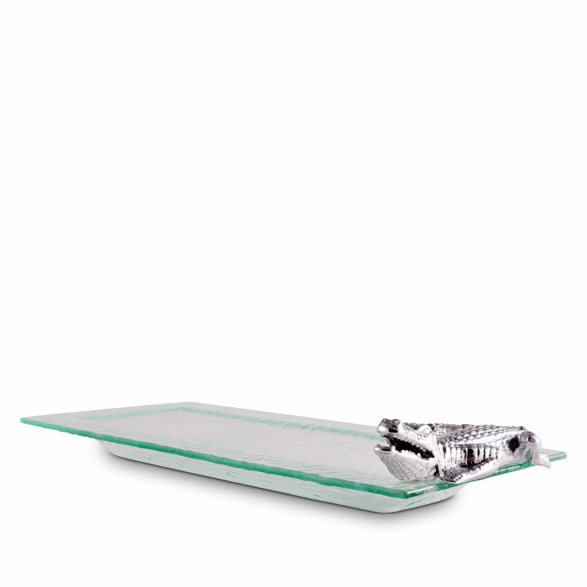 Arthur Court Alligator Alligator Oblong Tray