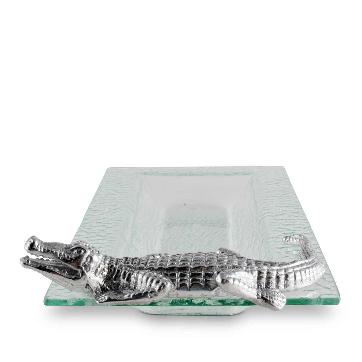 Arthur Court Alligator Alligator Oblong Tray