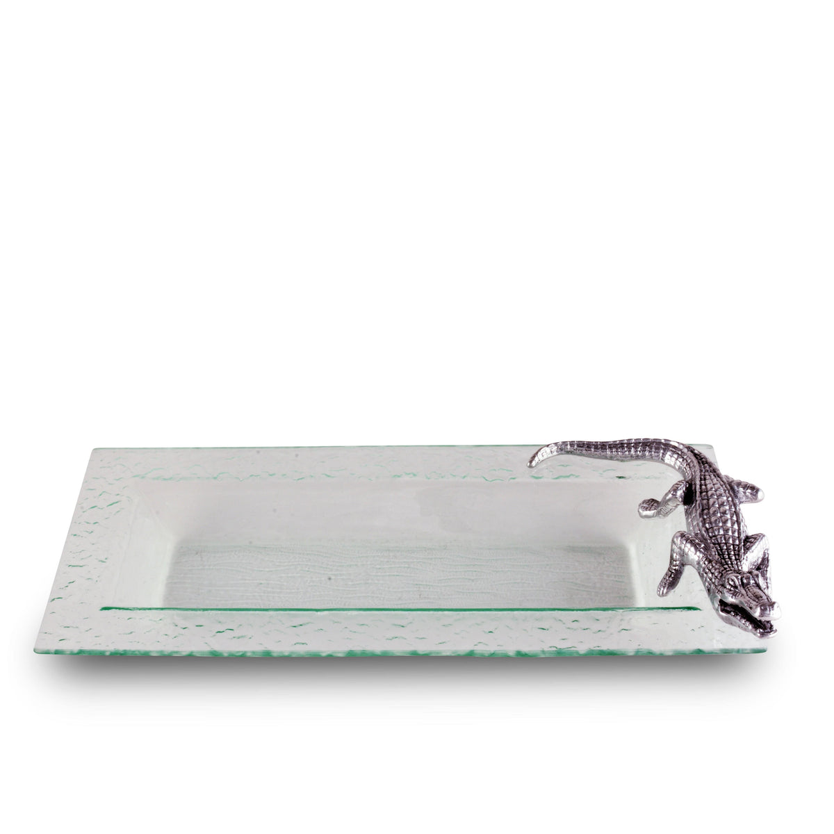 Arthur Court Alligator Alligator Oblong Tray