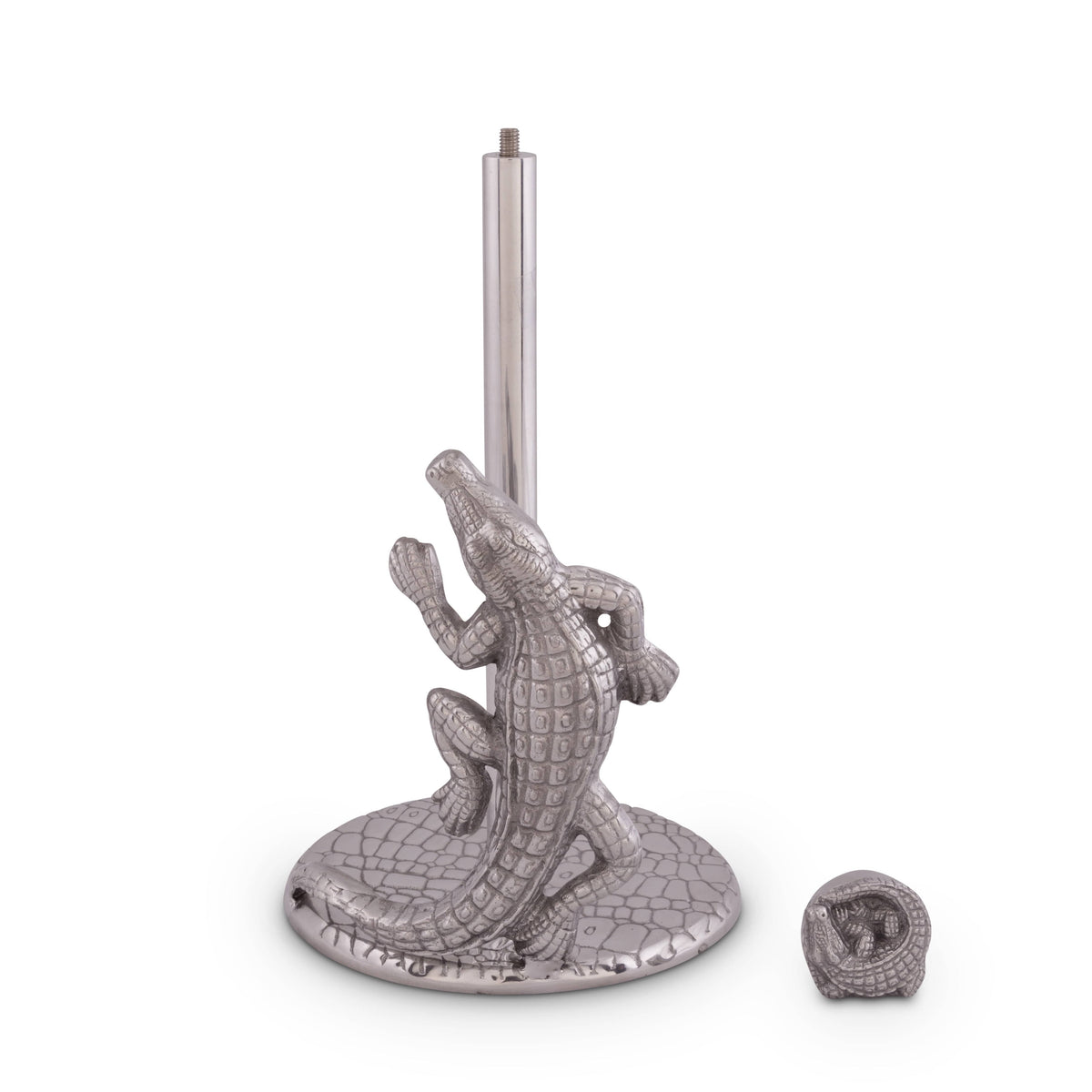 Arthur Court Alligator Alligator Paper Towel Holder