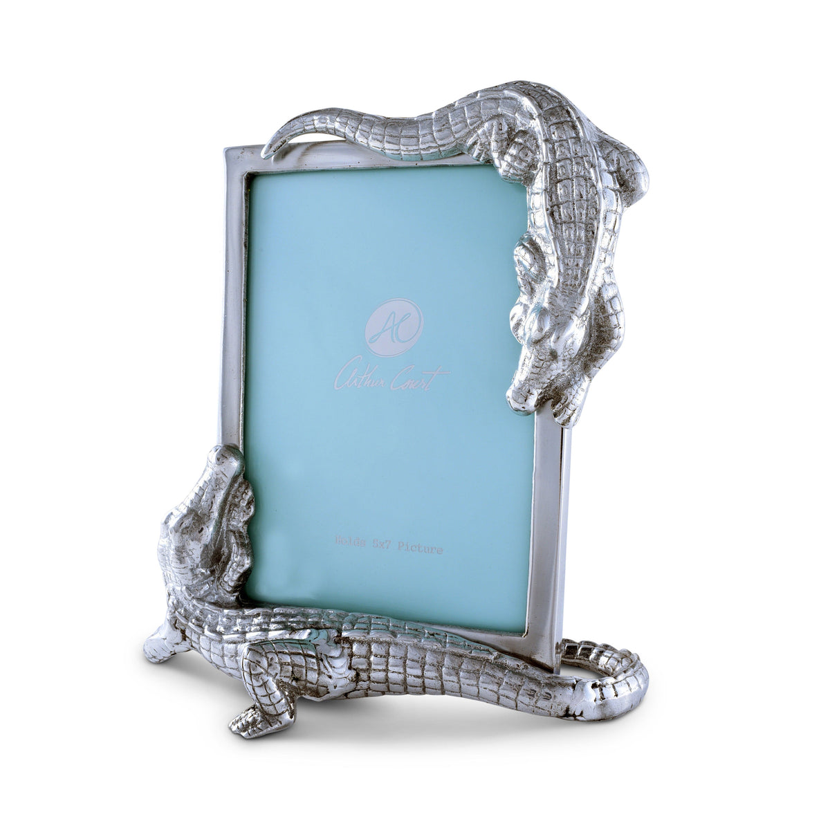 Arthur Court Alligator Alligator Photo Frame