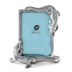 Arthur Court Alligator Alligator Photo Frame