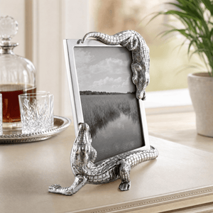 Arthur Court Alligator Alligator Photo Frame
