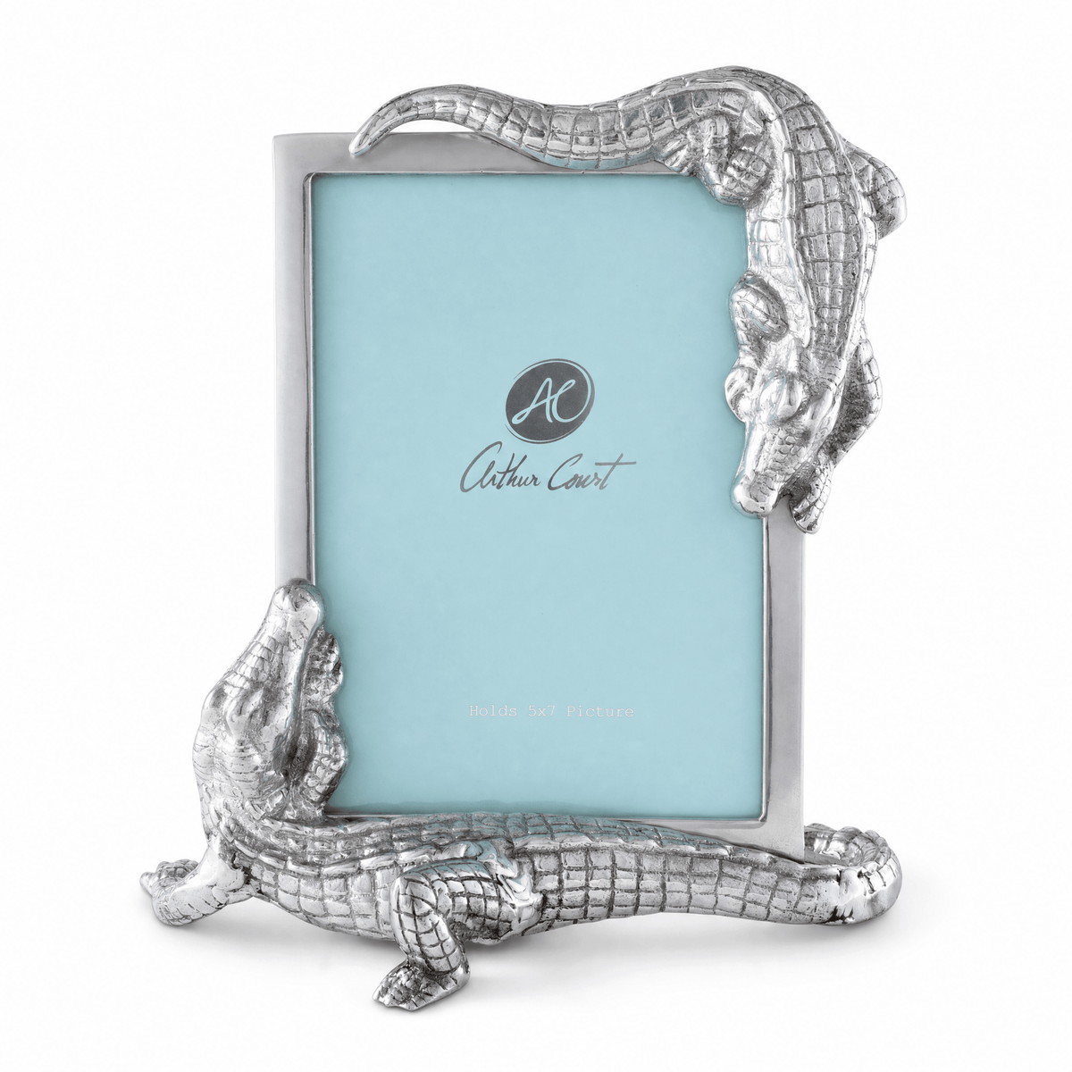 Arthur Court Alligator Alligator Photo Frame