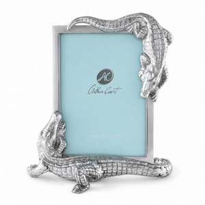 Arthur Court Alligator Alligator Photo Frame