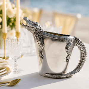 Arthur Court Alligator Alligator Pitcher