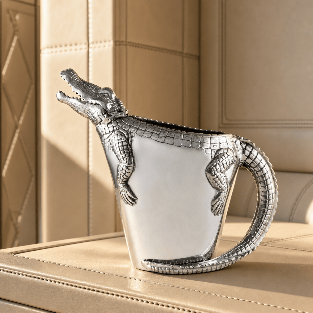 Arthur Court Alligator Alligator Pitcher