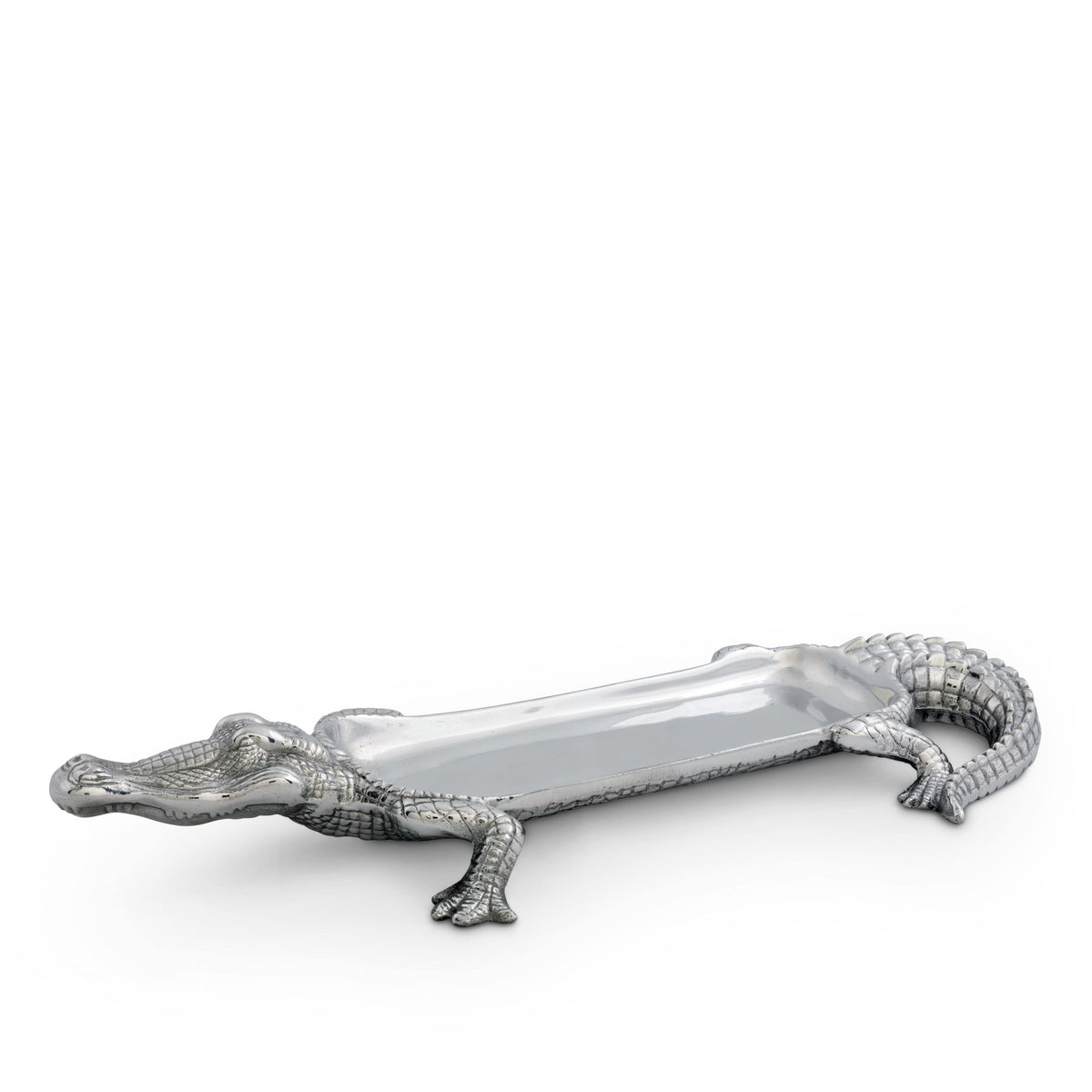 Arthur Court Alligator Alligator Tray Figural