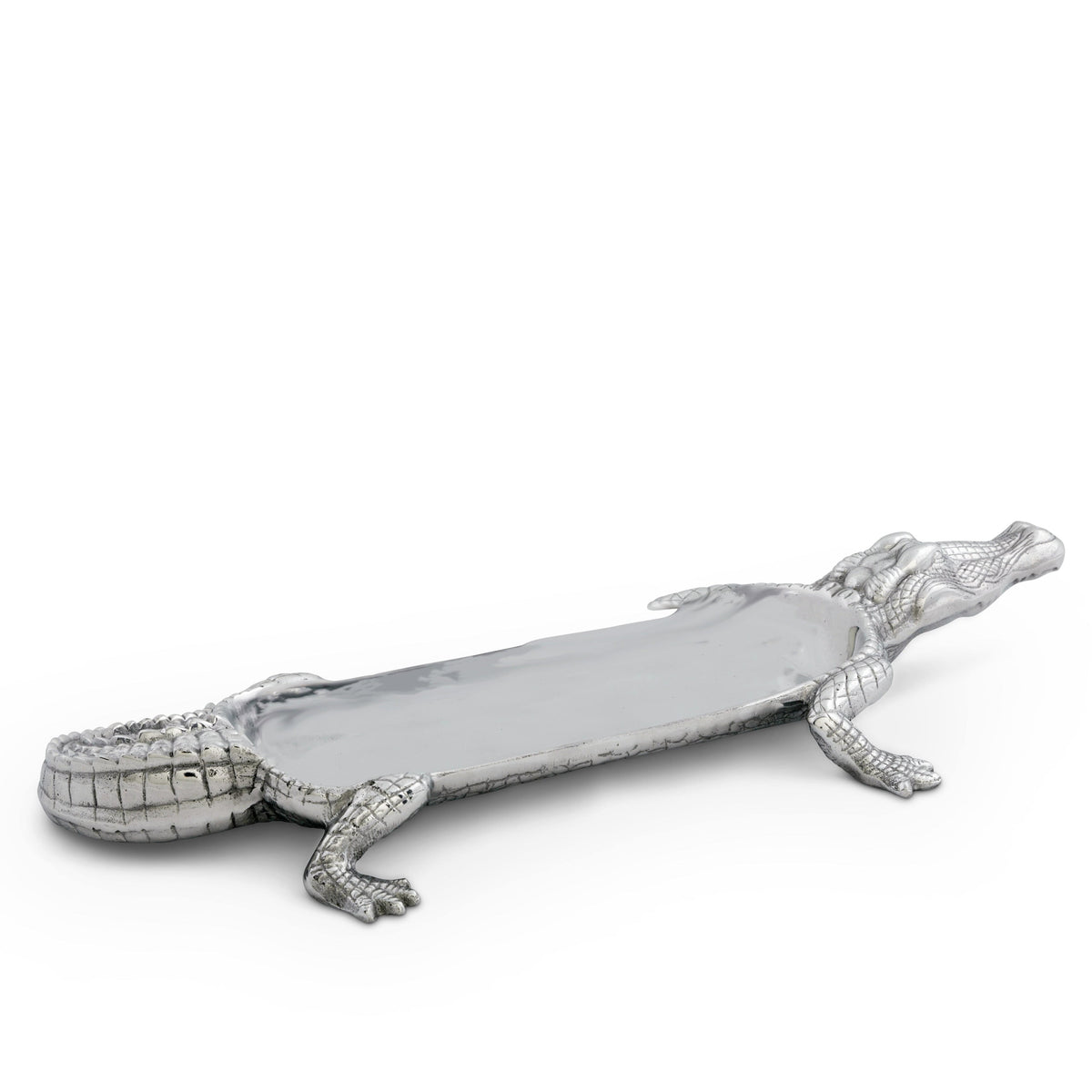 Arthur Court Alligator Alligator Tray Figural