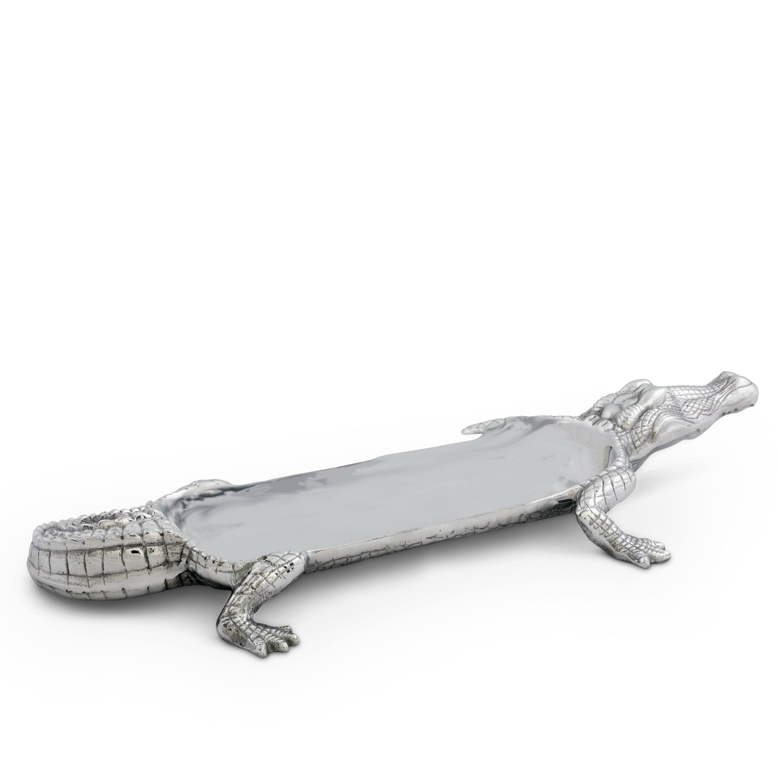 Arthur Court Alligator Alligator Tray Figural
