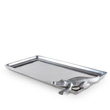 Arthur Court Alligator Alligator Tray Figural 6x12