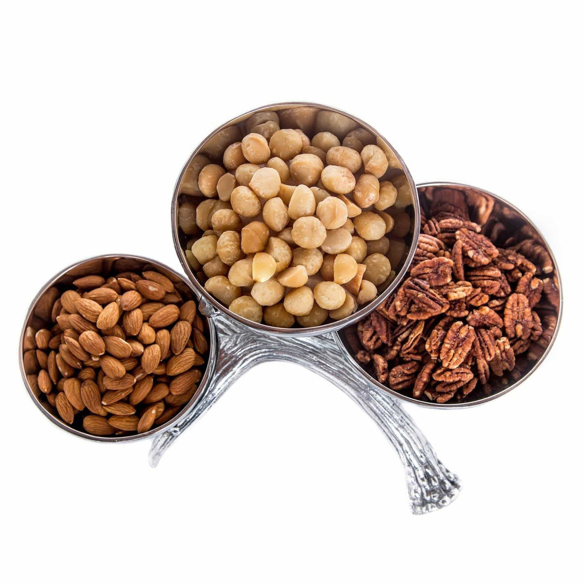 Arthur Court Antler Antler 3-Tiered Bowl