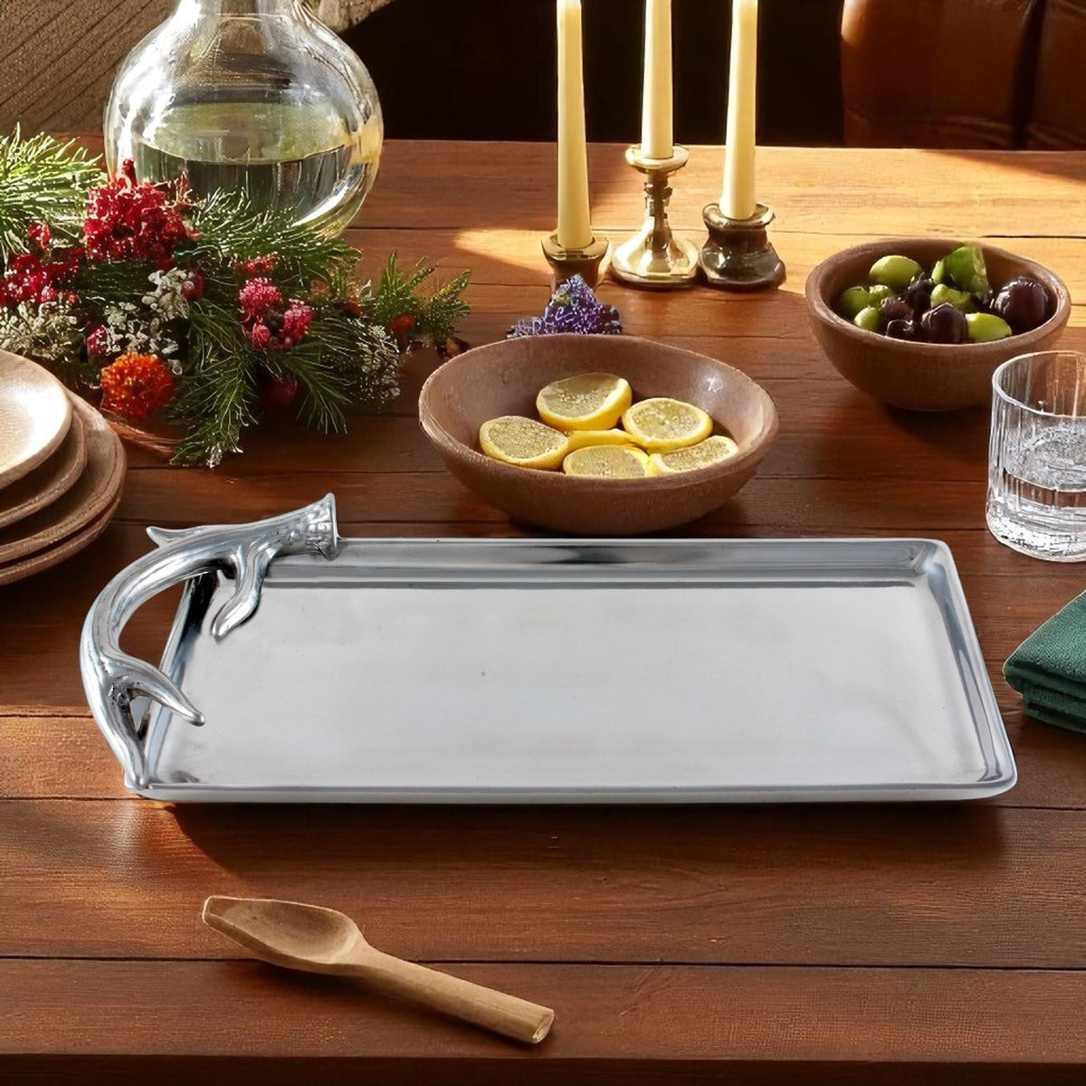 Arthur Court Antler Antler 6X12 Tray