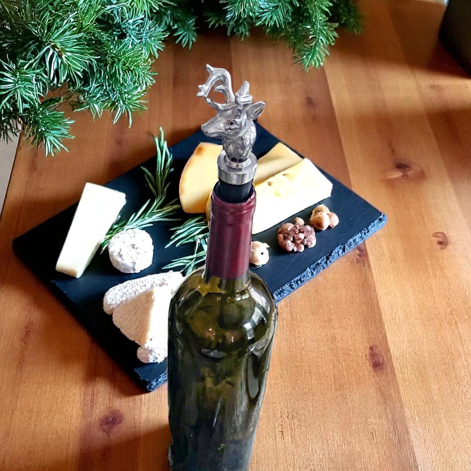 Arthur Court Antler Antler Bottle Stopper