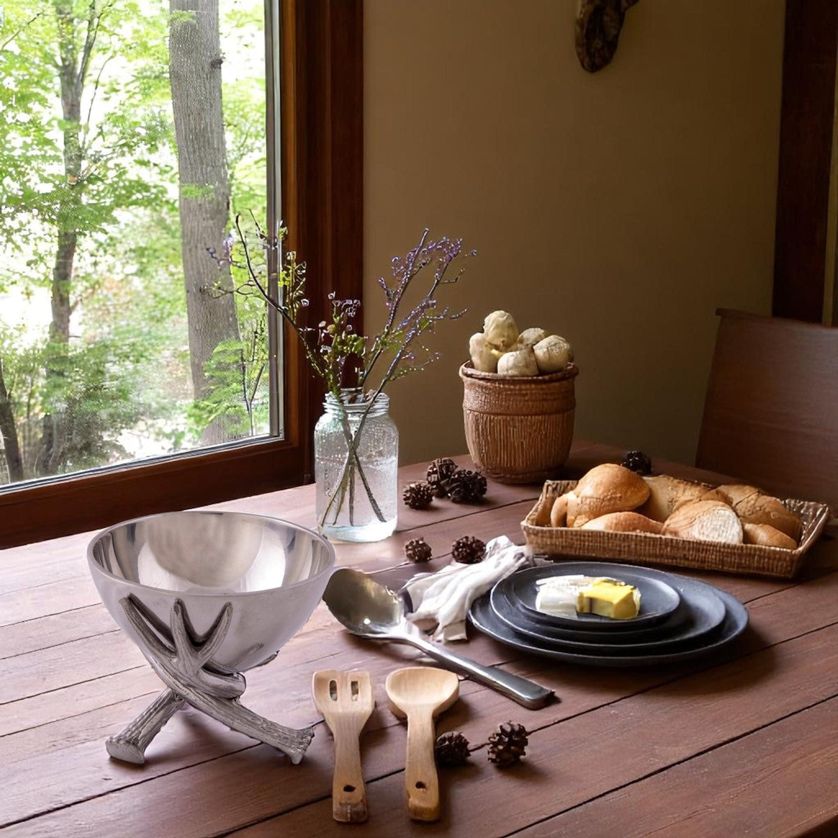 Arthur Court Antler Antler Bowl 5.5