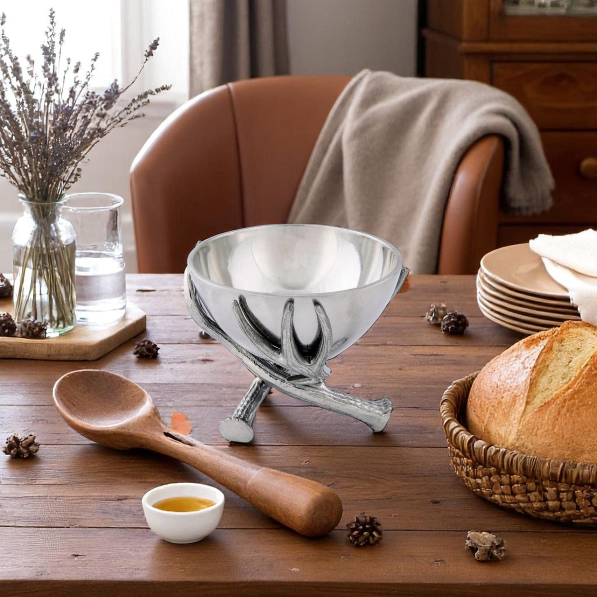 Arthur Court Antler Antler Bowl 5.5