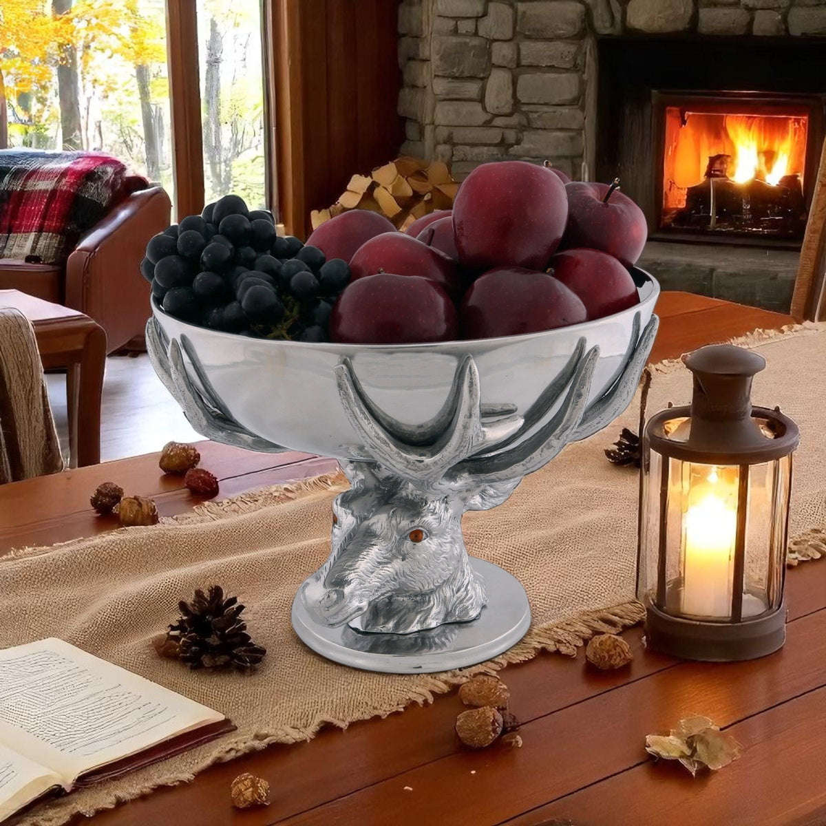 Arthur Court Antler Antler Centerpiece Bowl