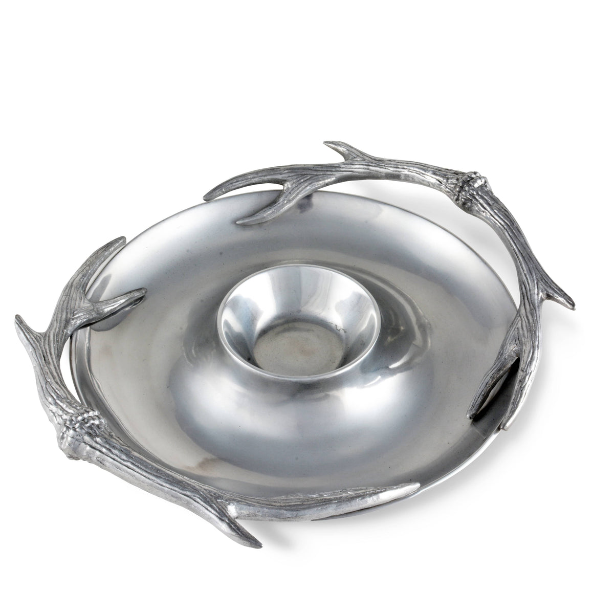 Arthur Court Antler Antler Chip and Dip
