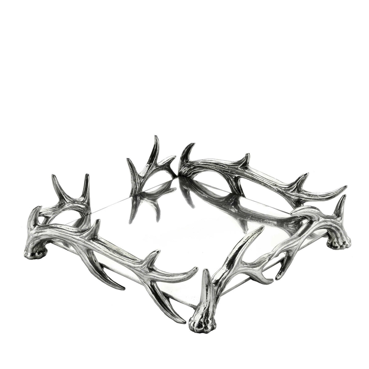 Arthur Court Antler Antler Cocktail Napkin Box