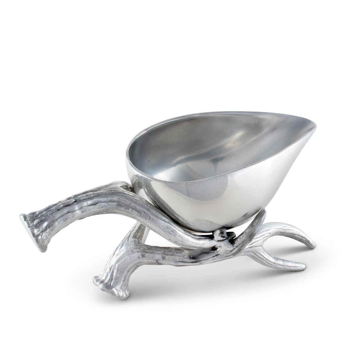 Arthur Court Antler Antler Gravy Boat