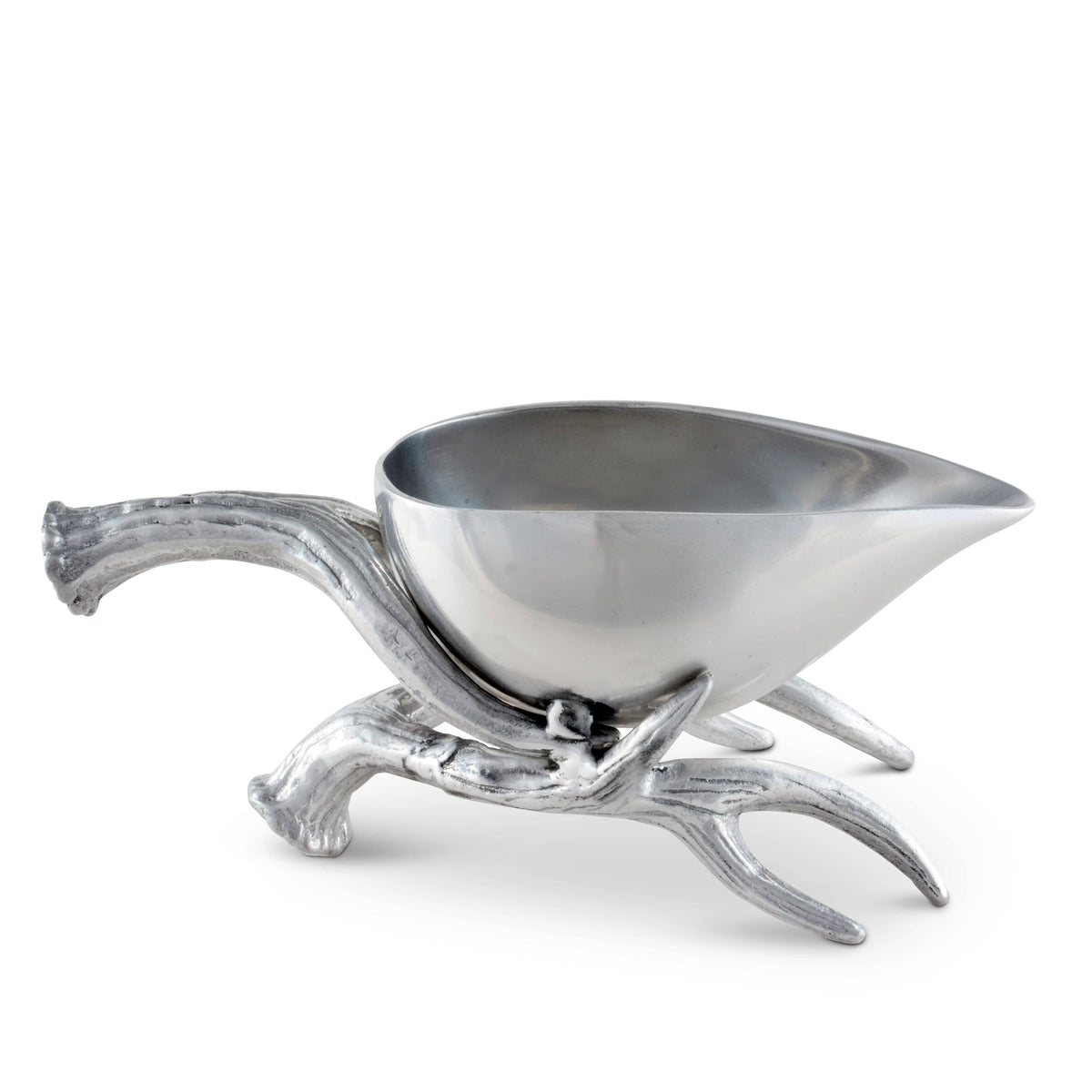 Arthur Court Antler Antler Gravy Boat