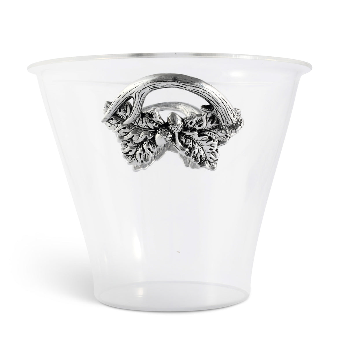 Arthur Court Antler Antler Handle Acrylic Ice Bucket