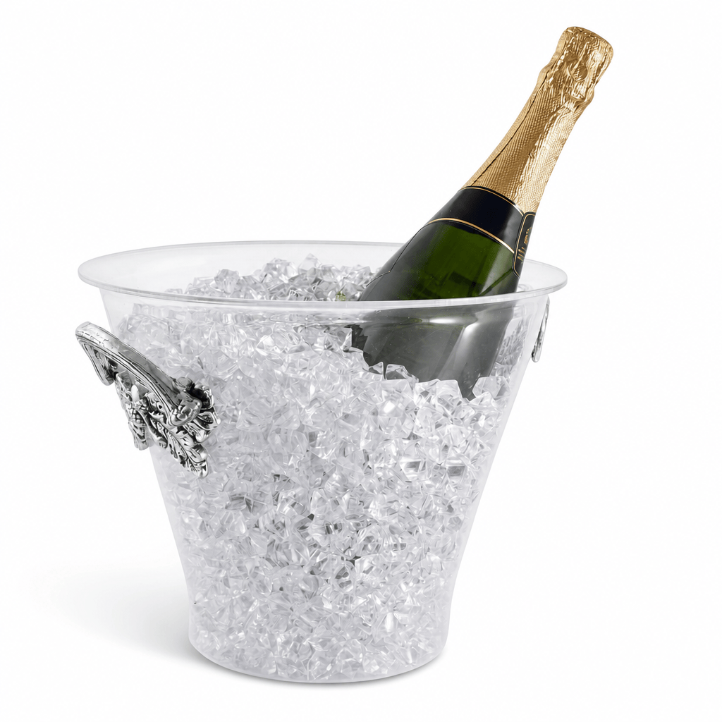 Arthur Court Antler Antler Handle Acrylic Ice Bucket