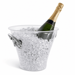 Arthur Court Antler Antler Handle Acrylic Ice Bucket
