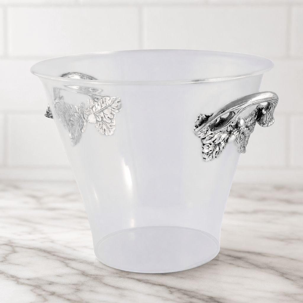 Arthur Court Antler Antler Handle Acrylic Ice Bucket