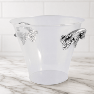 Arthur Court Antler Antler Handle Acrylic Ice Bucket