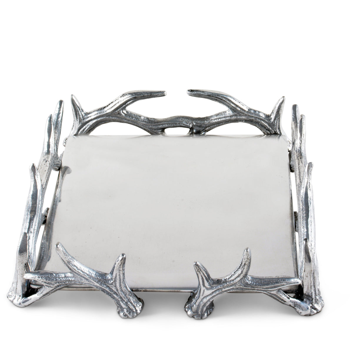 Arthur Court Antler Antler Luncheon Napkin Box