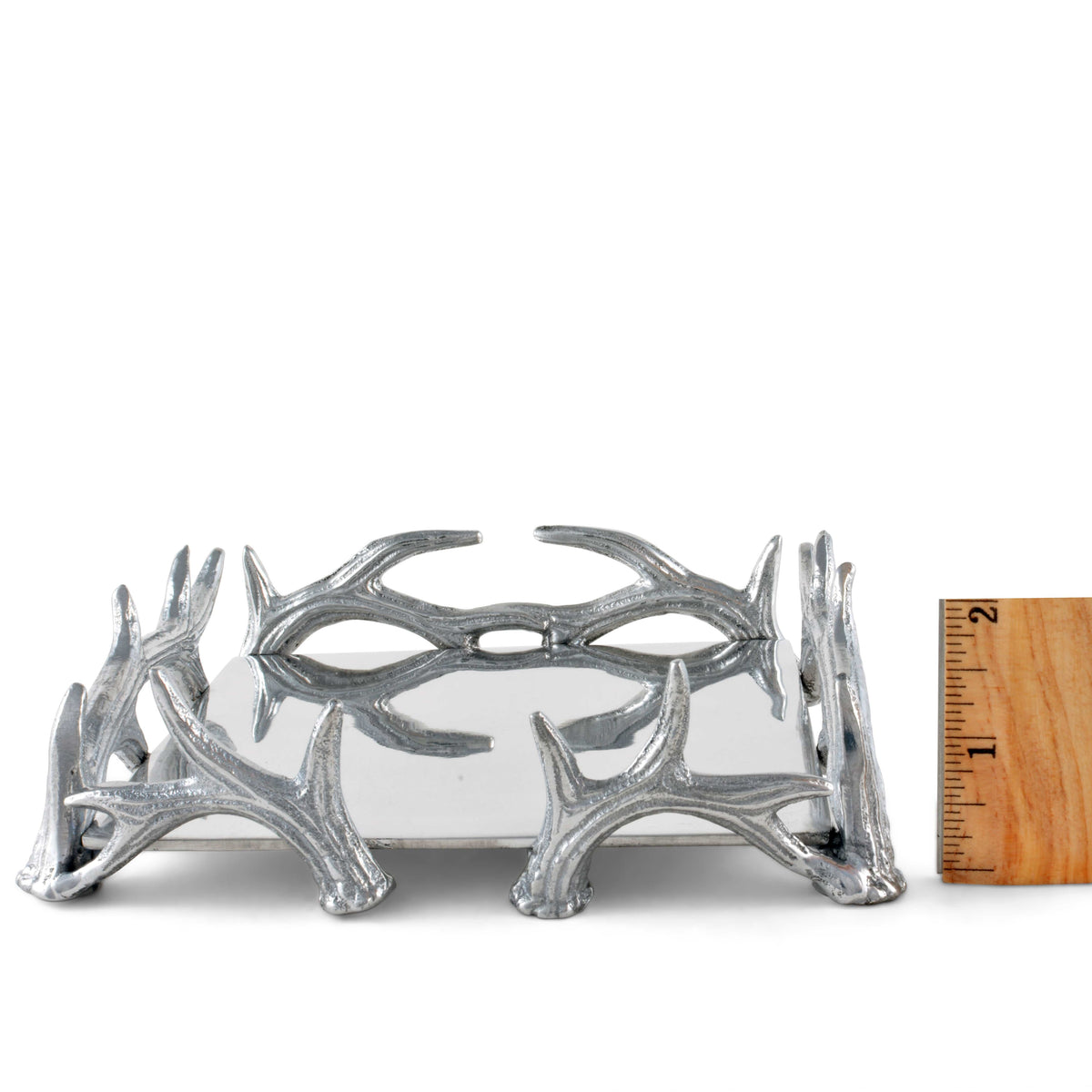 Arthur Court Antler Antler Luncheon Napkin Box