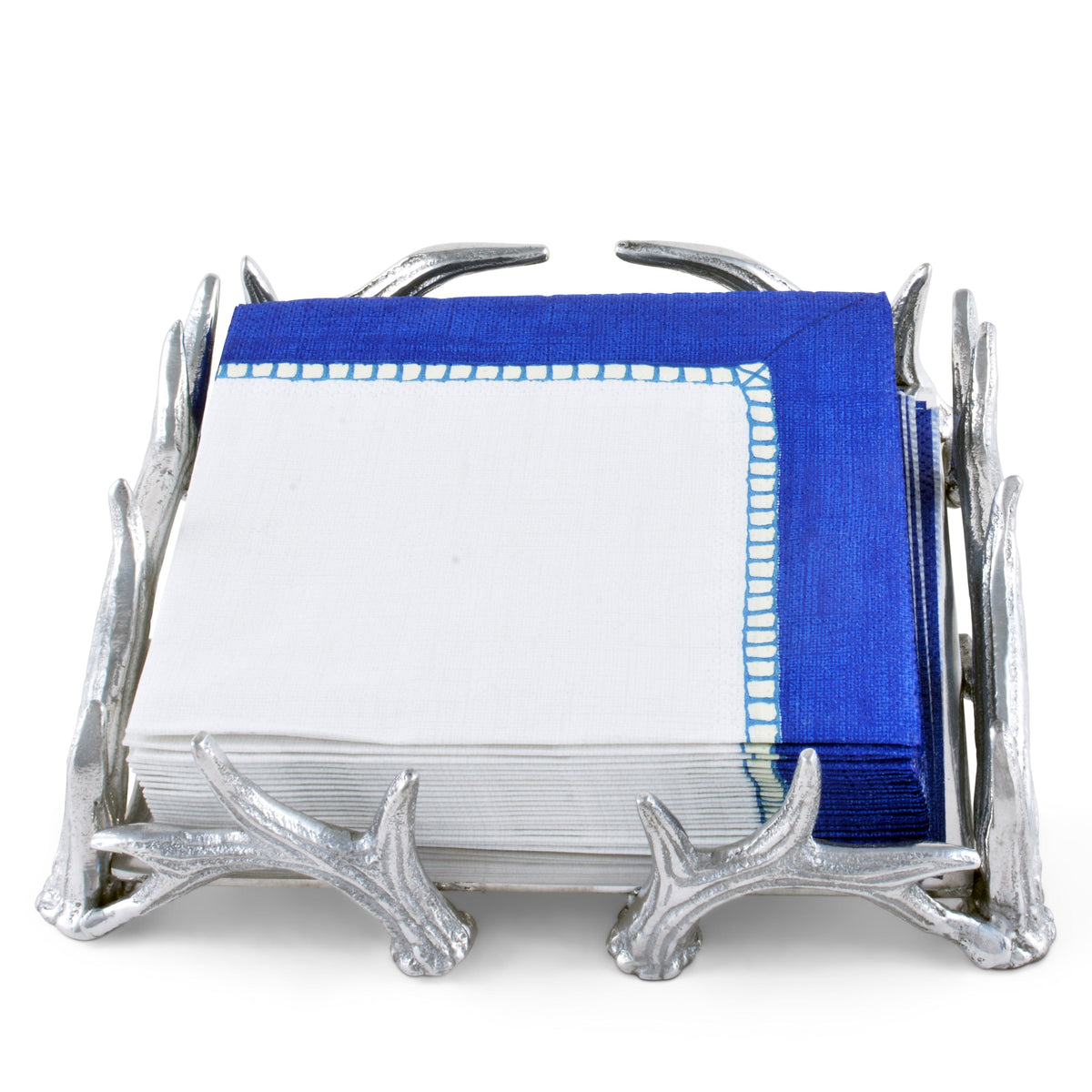Arthur Court Antler Antler Luncheon Napkin Box