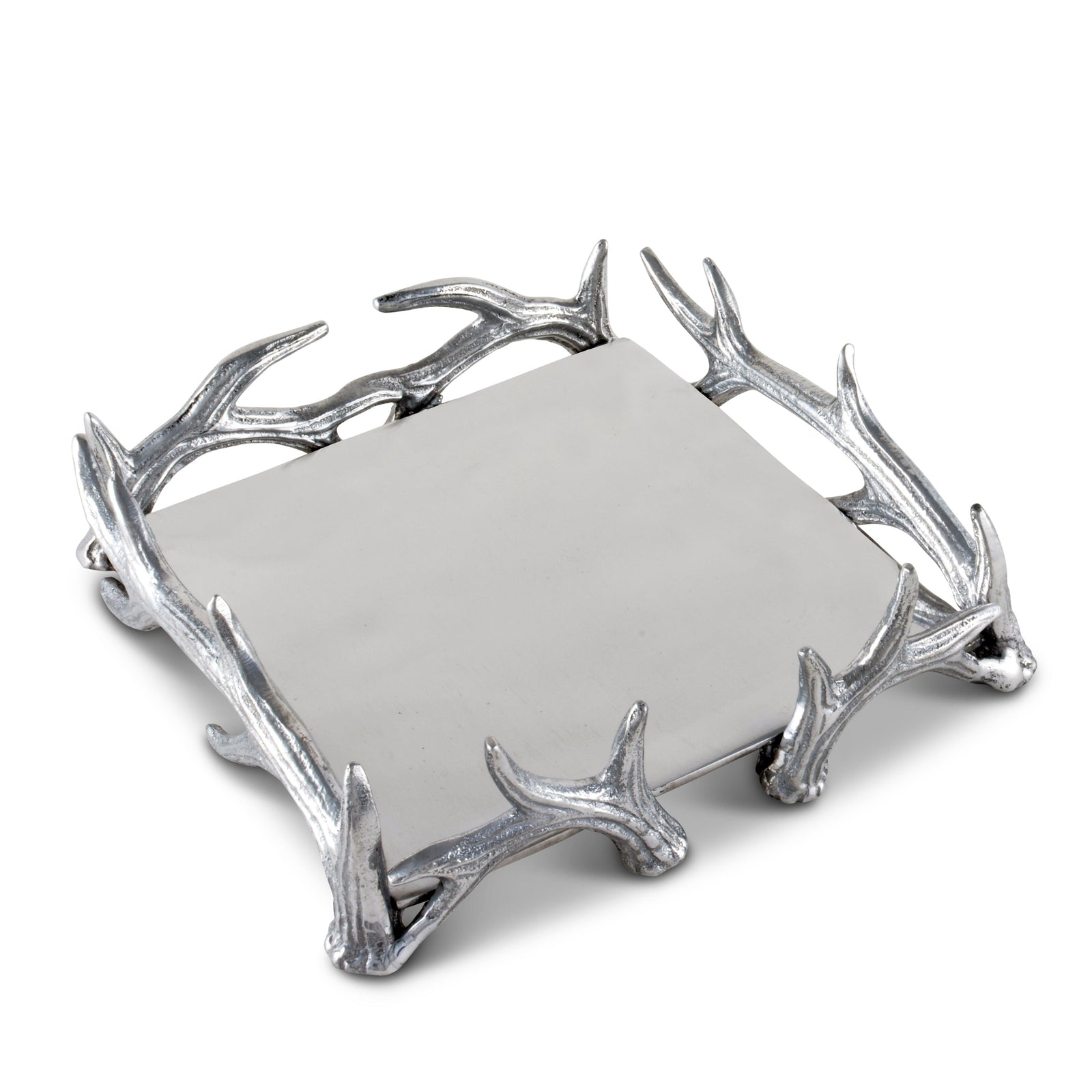 Arthur Court Antler Antler Luncheon Napkin Box