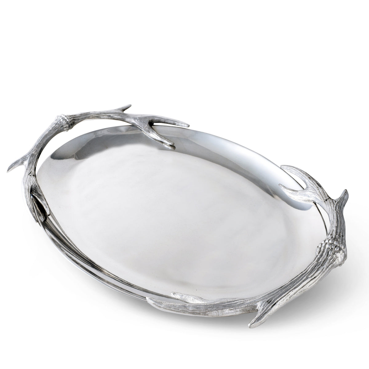 Arthur Court Antler Antler Oval Platter